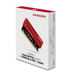 PCEM2-S Adapter wewnętrzny PCIe x16, 1x M.2 NVMe M-key slot … | PartsPC.pl