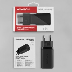 ACU-DPQ65 Ładowarka sieciowa, GaN 65W, 3x port (USB-A + dual… | PartsPC.pl