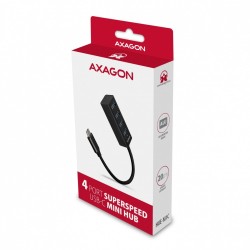 HUE-M1C Hub 4-portowy Mini metalowy USB 3.2 Gen 1, 20cm USB-… | PartsPC.pl