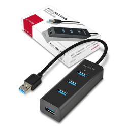 HUE-S2B Hub 4-portowy USB 3.2 Gen 1 charging hub, 30cm kabel… | PartsPC.pl