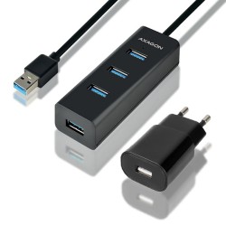 HUE-S2BP Hub 4-portowy USB 3.2 Gen 1 charging hub 1.2m   kab… | PartsPC.pl