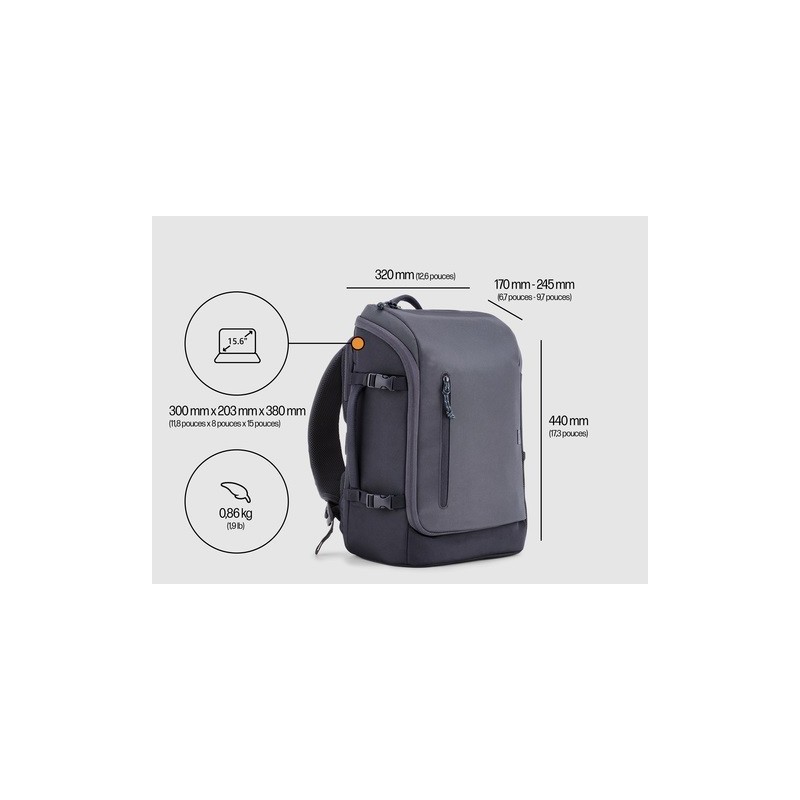 Plecak Travel 25L 15.6 IGR Backpack NB      6H2D8AA | PartsPC.pl