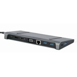 Adapter USB-C 9w1, HDMI, USB-C PD, VGA, DP, USBx3, Audio, LA… | PartsPC.pl