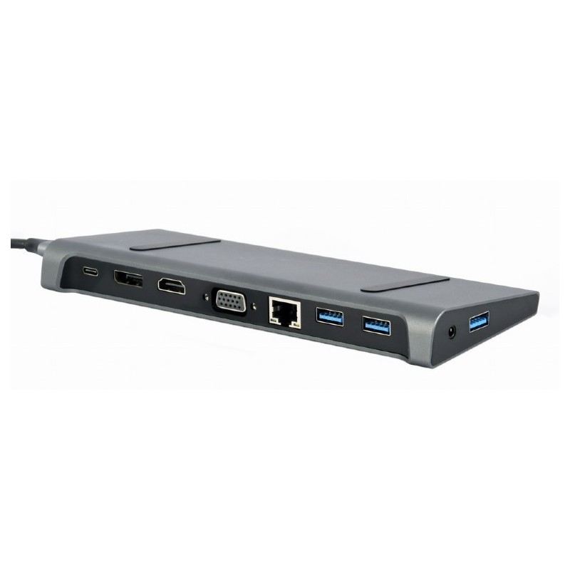 Adapter USB-C 9w1, HDMI, USB-C PD, VGA, DP, USBx3, Audio, LA… | PartsPC.pl