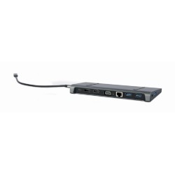 Adapter USB-C 9w1, HDMI, USB-C PD, VGA, DP, USBx3, Audio, LA… | PartsPC.pl