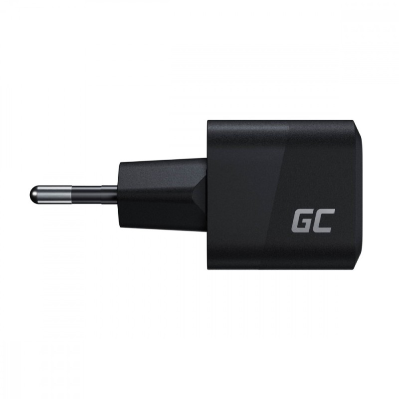 Ładowarka GC PowerGaN 33W PD 3.0 QC 3.0 USB-C czarna | PartsPC.pl