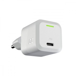 Ładowarka GC PowerGaN 33W PD 3.0 QC 3.0 USB-C biała | PartsPC.pl