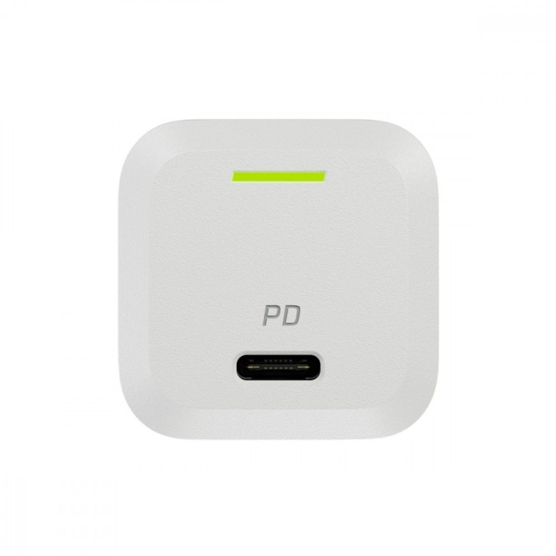 Ładowarka GC PowerGaN 33W PD 3.0 QC 3.0 USB-C biała | PartsPC.pl