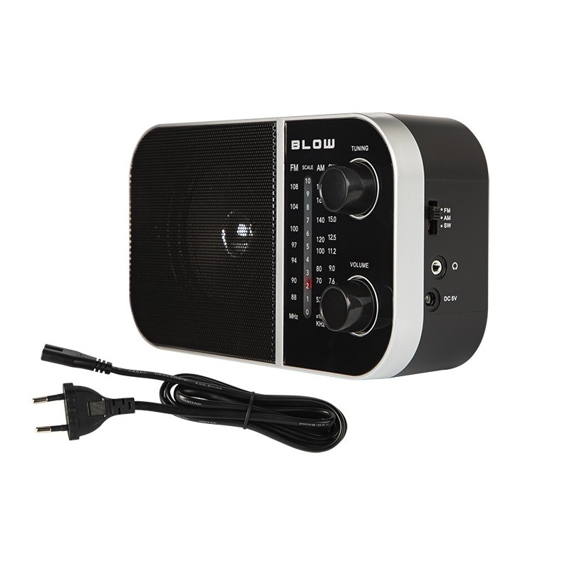 Radio przenośne analogowe AM/FM RA6 | PartsPC.pl