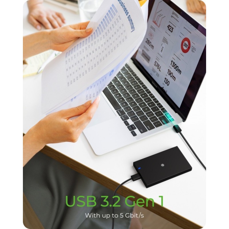 Obudowa IB-200T-C3 2,5  SATA USB 3.2 Gen.1 | PartsPC.pl