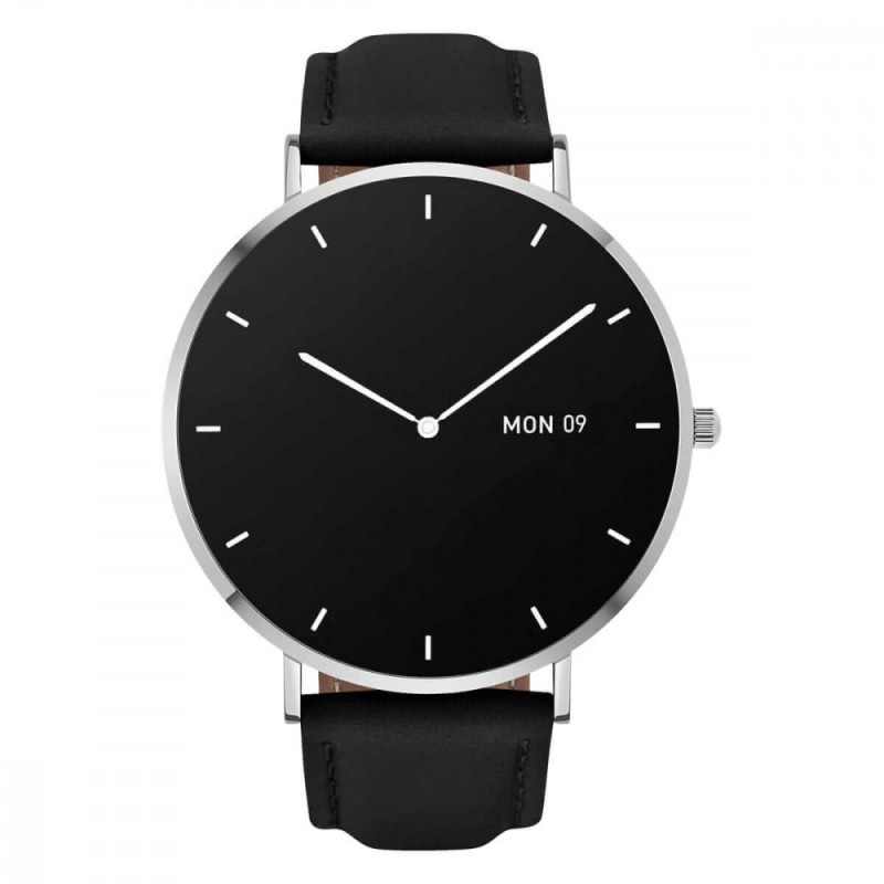 Smartwatch Verona Srebrno-czarny | PartsPC.pl