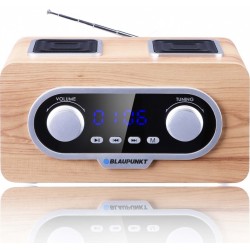 Radio przenośne FM PLL  SD/USB/AUX z akumulatorem i zegarkie… | PartsPC.pl