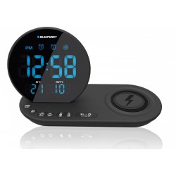 Radiobudzik FM PLL/Alarm/USB/CR85BK CHARGE/Ładowanie bezprze… | PartsPC.pl