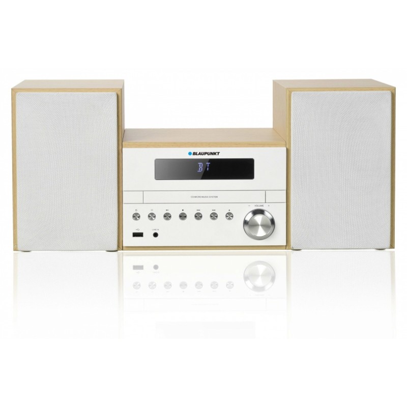 Mikrowieża Bluetooth RDS/ID3 tag CD/MP3/USB/AUX/Zegar/Alarm | PartsPC.pl