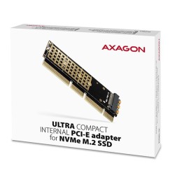PCEM2-1U Adapter wewnętrzny PCIe x16/x8/x4, M.2 NVMe M-key s… | PartsPC.pl