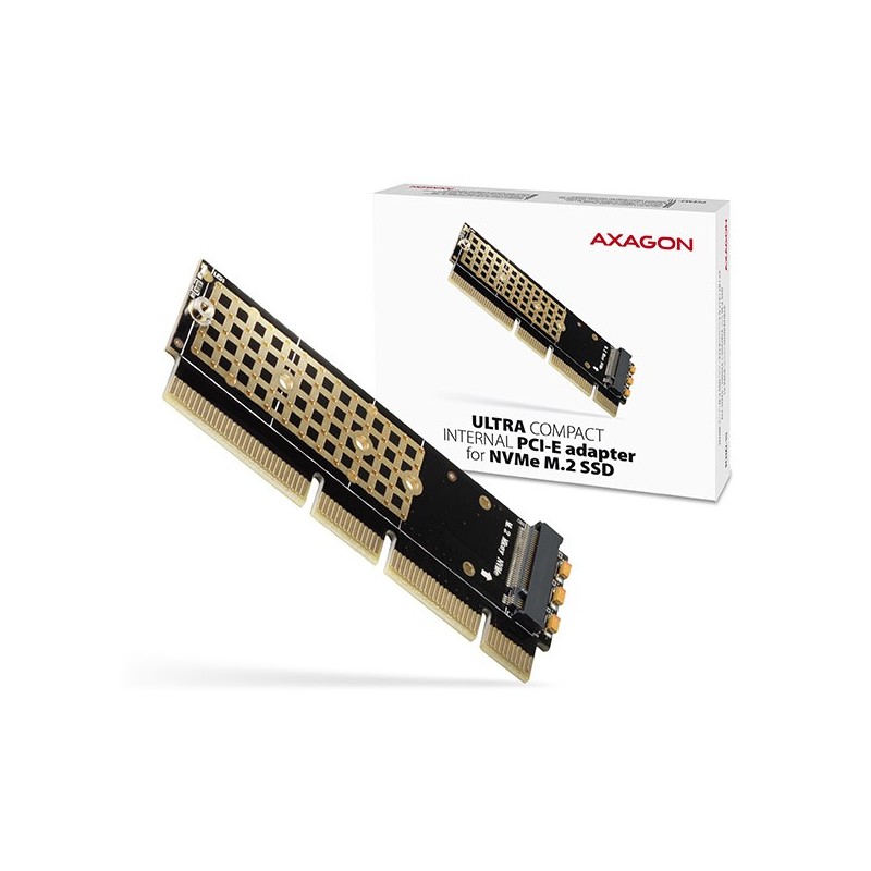 PCEM2-1U Adapter wewnętrzny PCIe x16/x8/x4, M.2 NVMe M-key s… | PartsPC.pl