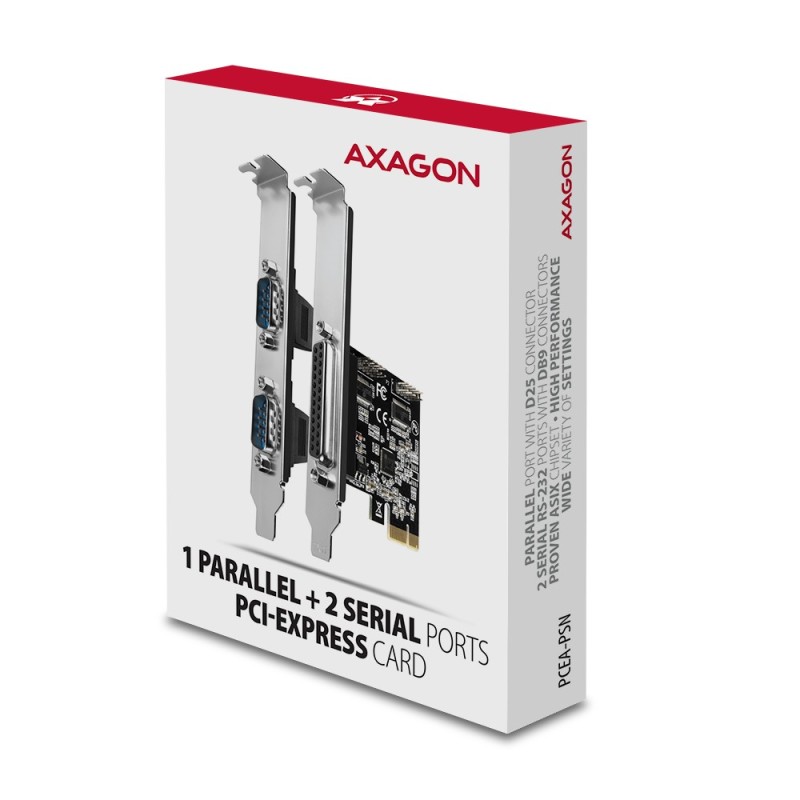 PCEA-PSN Kontroler PCIe 1x port równoległy LPT + 2x port sze… | PartsPC.pl