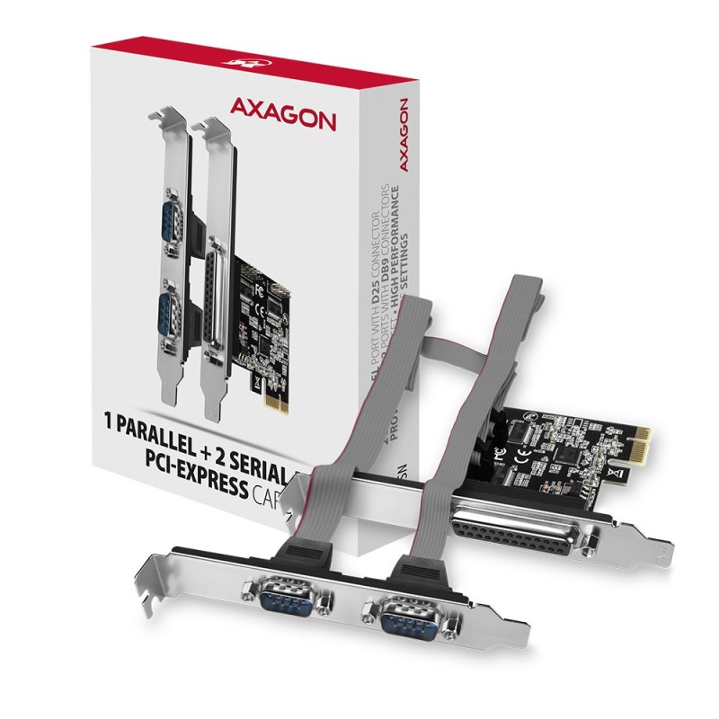 PCEA-PSN Kontroler PCIe 1x port równoległy LPT + 2x port sze… | PartsPC.pl