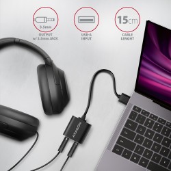 ADA-12 Zewnętrzna karta dzwiękowa USB 2.0 48kHz/16-bit stere… | PartsPC.pl