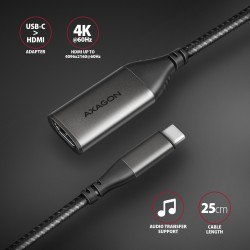 RVC-HI2M Adapter aktywny USB-C -> HDMI 2.0 4K/60Hz Aluminum,… | PartsPC.pl