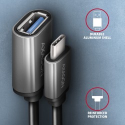 RUCM-AFAC Kabel adapter USB 3.2 Gen 1 Type-C samiec -> Type-… | PartsPC.pl