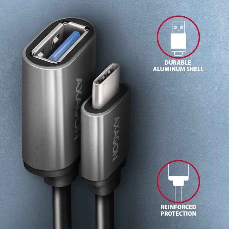 RUCM-AFAC Kabel adapter USB 3.2 Gen 1 Type-C samiec -> Type-… | PartsPC.pl