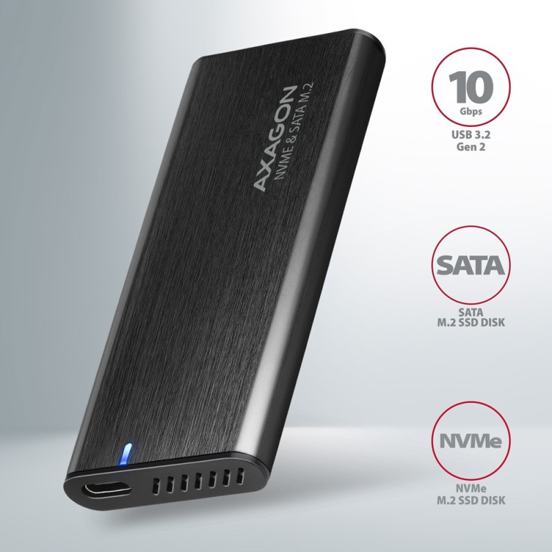 EEM2-SB2 Obudowa zewnętrzna aluminiowa bezśrubowa USB-C 3.2 … | PartsPC.pl