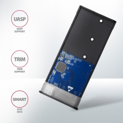 EEM2-SB2 Obudowa zewnętrzna aluminiowa bezśrubowa USB-C 3.2 … | PartsPC.pl