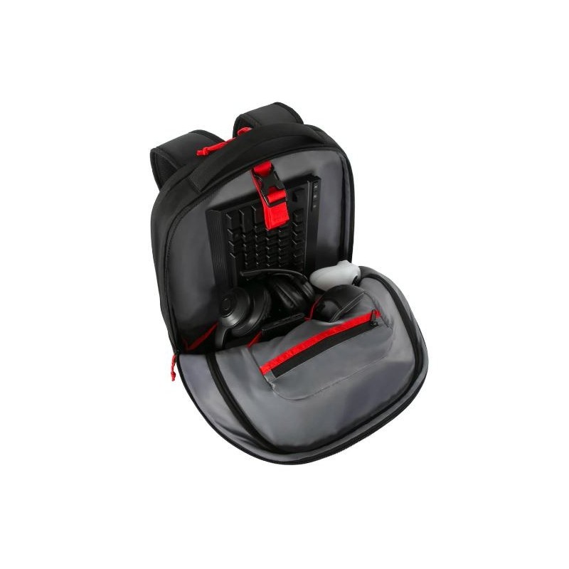 Plecak Strike II 17.3 cala Gaming Black | PartsPC.pl