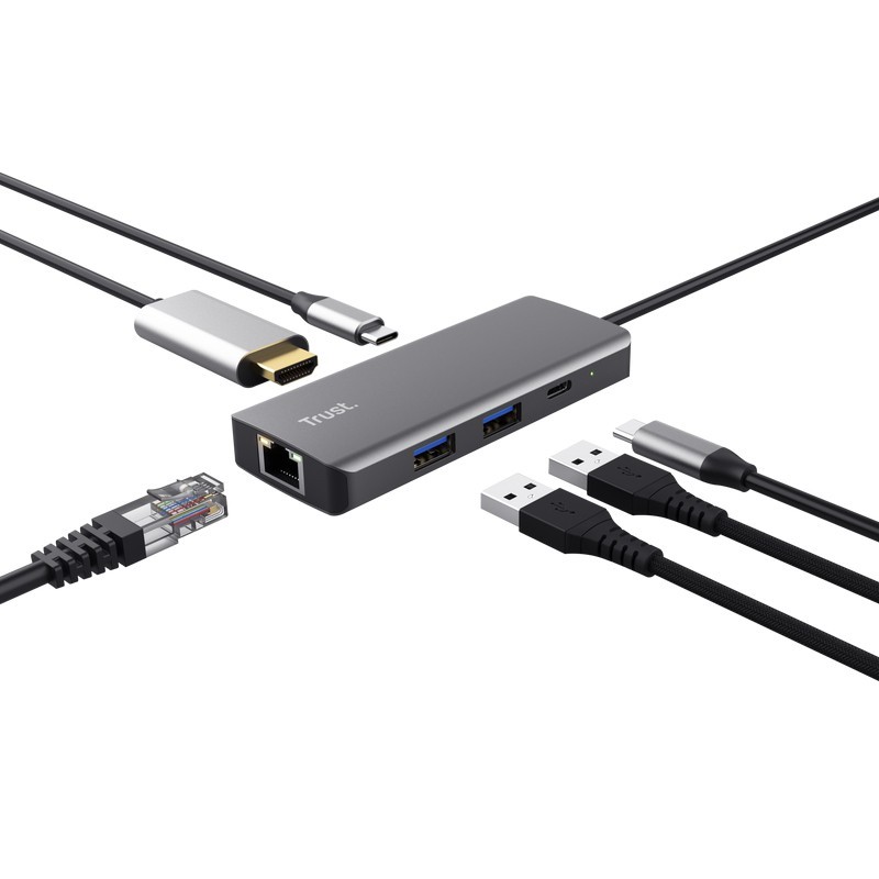 Adapter Multi-port 6-IN-1 | PartsPC.pl