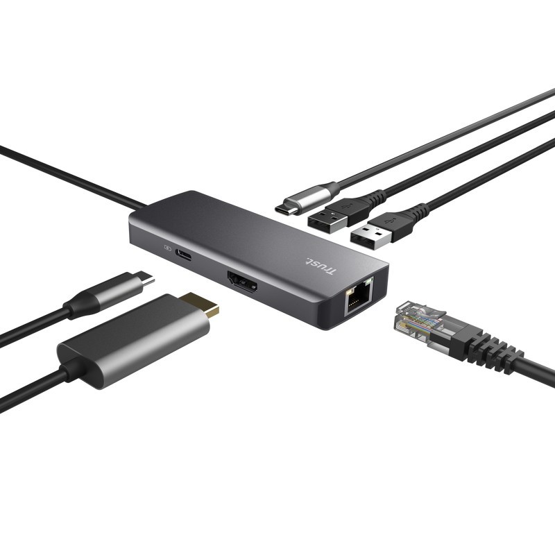 Adapter Multi-port 6-IN-1 | PartsPC.pl