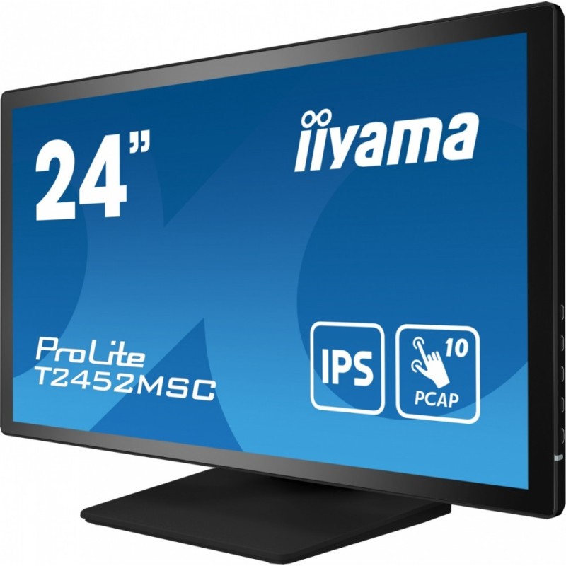 Monitor 23.8 cala T2452MSC-B1 10 PKT. POJ,IPS,HDMI,DP | PartsPC.pl