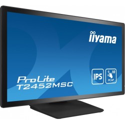 Monitor 23.8 cala T2452MSC-B1 10 PKT. POJ,IPS,HDMI,DP | PartsPC.pl