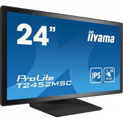 Monitor 23.8 cala T2452MSC-B1 10 PKT. POJ,IPS,HDMI,DP | PartsPC.pl