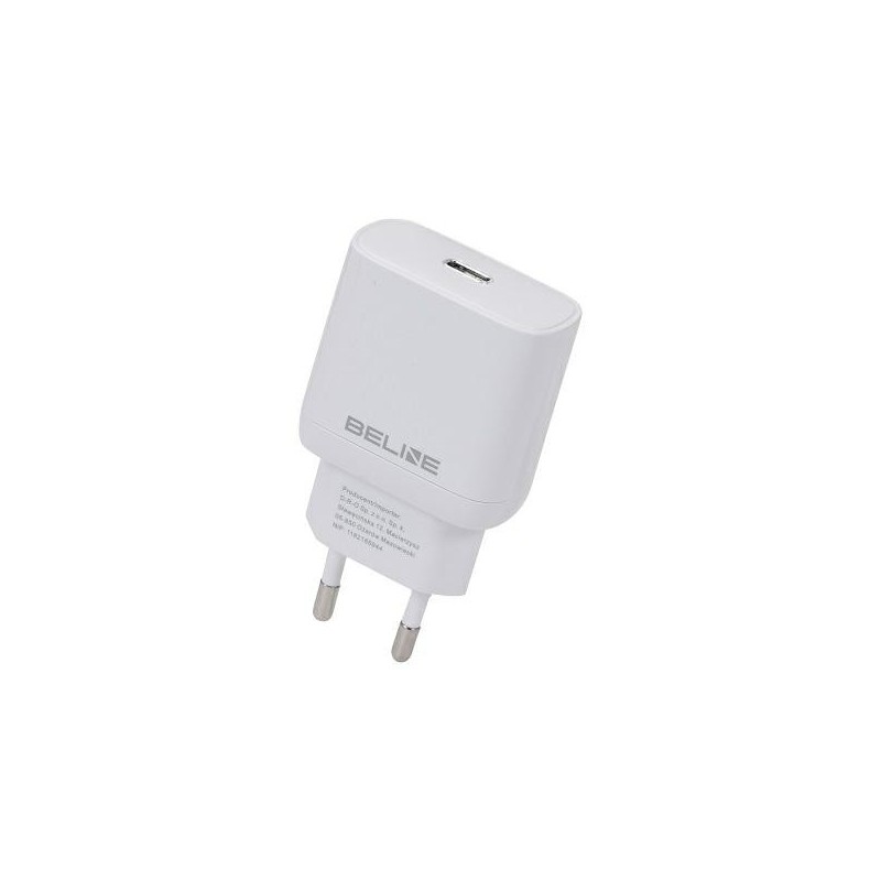 Ładowarka sieciowa 30W GaN USB-C PD 3.0 biała | PartsPC.pl