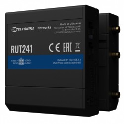 Router LTE RUT241 (Cat 4), 4G, WiFi, Ethernet | PartsPC.pl