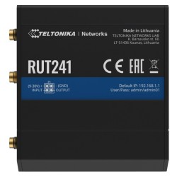Router LTE RUT241 (Cat 4), 4G, WiFi, Ethernet | PartsPC.pl