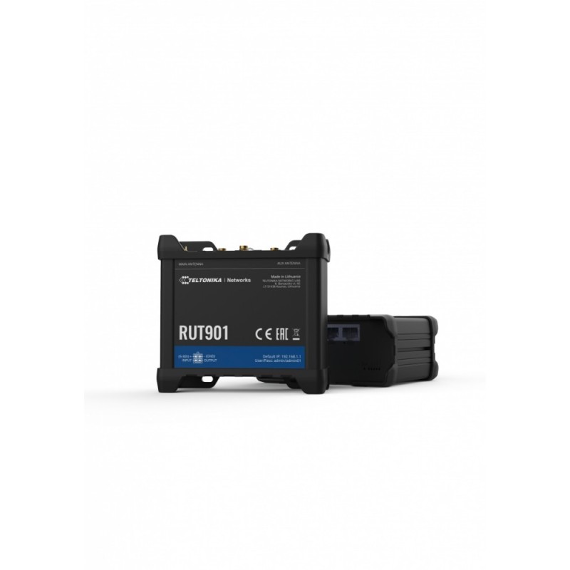 Router LTE RUT901 (Cat 4), 3G, 2G, 2xSIM, 4xRJ45, WiFi | PartsPC.pl