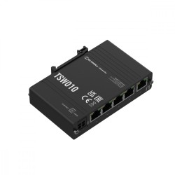 Przełącznik przemysłowy TSW010 5xRJ45 porty 10/100Mbps | PartsPC.pl