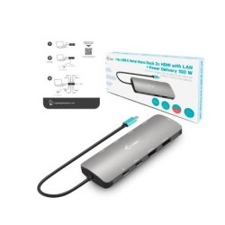 Stacja dokująca USB-C Metal Nano 2x HDMI Display + Power Del… | PartsPC.pl