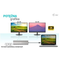 Stacja dokująca USB-C Metal Nano 2x HDMI Display + Power Del… | PartsPC.pl
