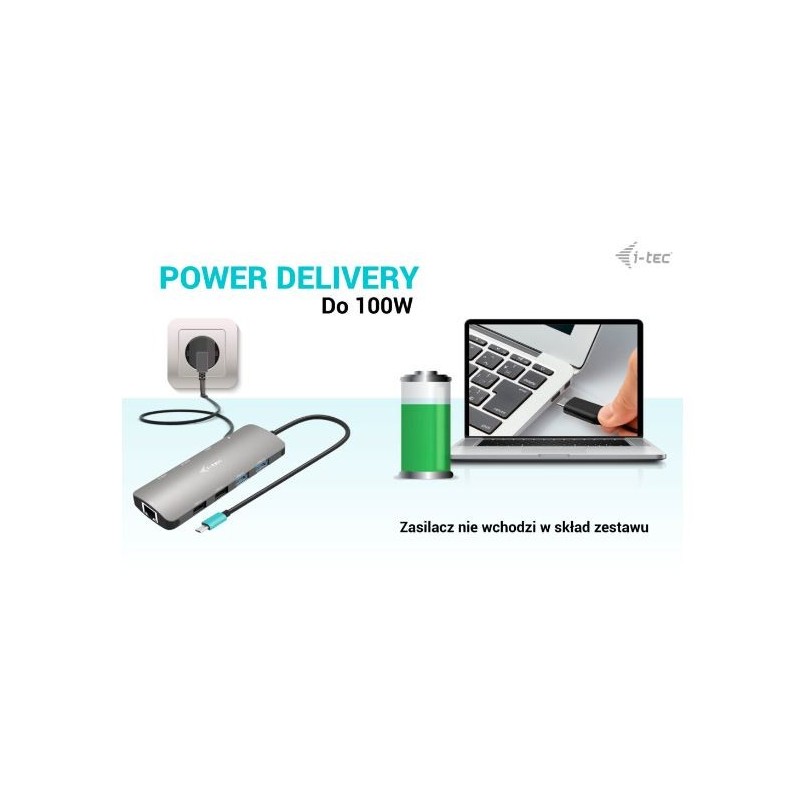 Stacja dokująca USB-C Metal Nano 2x HDMI Display + Power Del… | PartsPC.pl