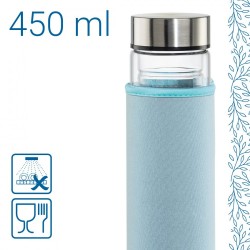 Butelka z sitkiem Hama szklana 500 ml TO GO | PartsPC.pl