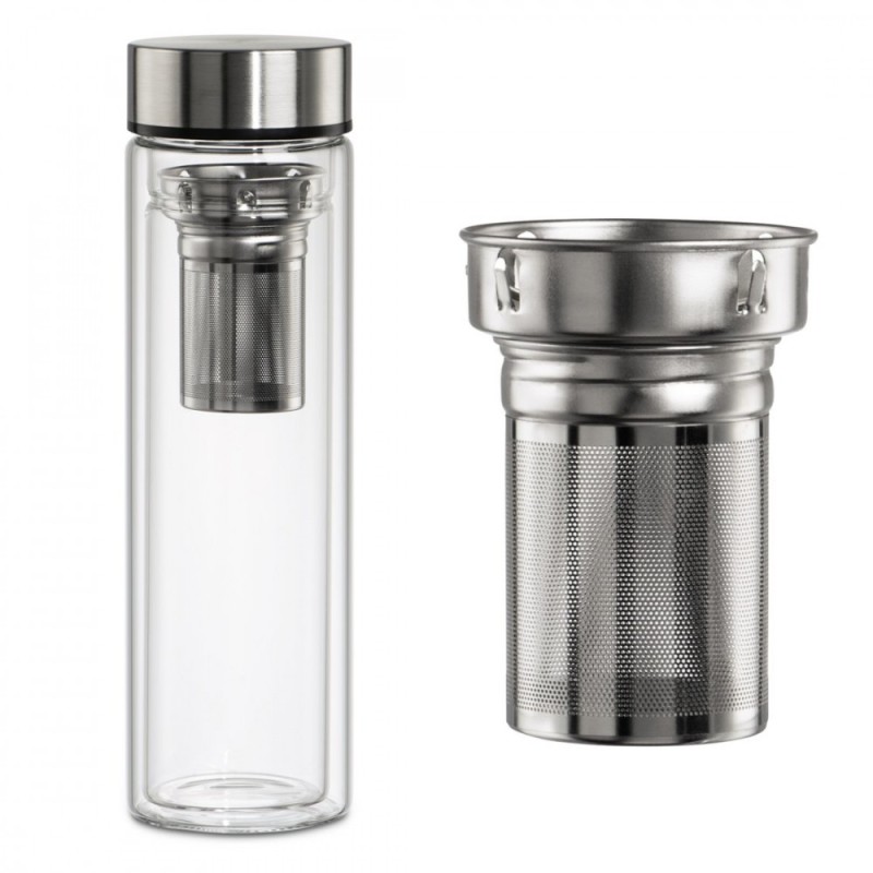 Butelka z sitkiem Hama szklana 500 ml TO GO | PartsPC.pl