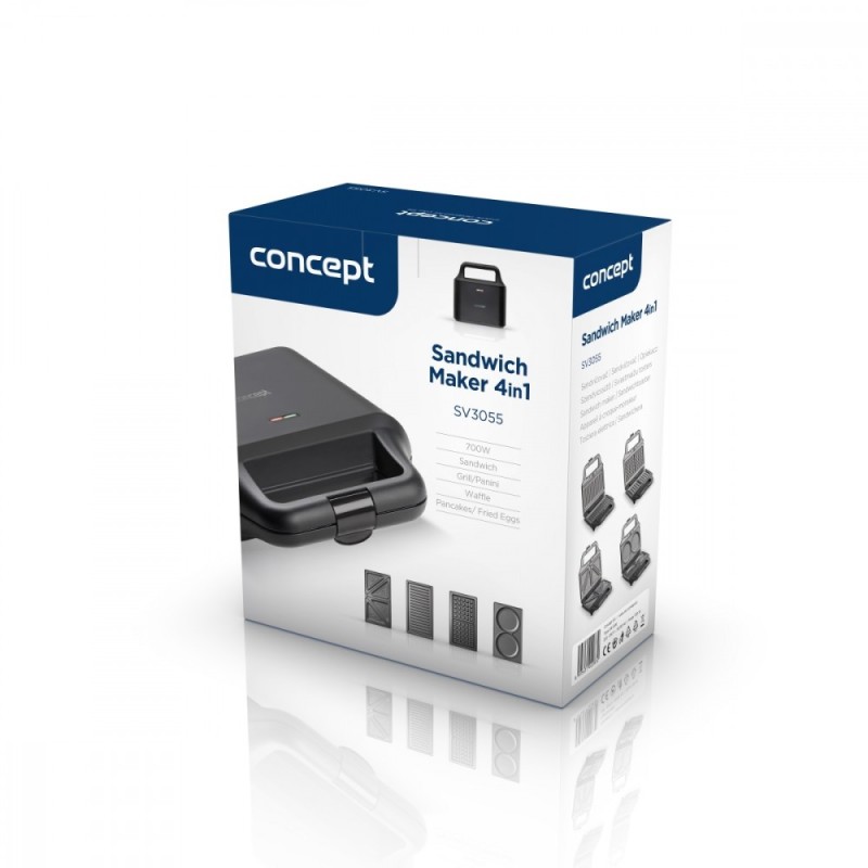 Opiekacz do kanapek 4w1 SV3055 | PartsPC.pl