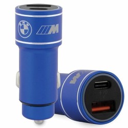 Ladowarka samochodowa 20W PD-QC 3.0 Fast Charging niebieska | PartsPC.pl