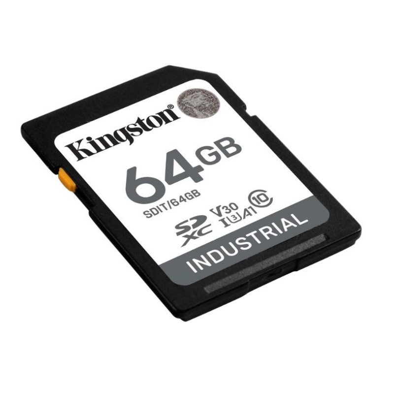 Karta microSD 64GB CL10 UHS-I Industrial | PartsPC.pl