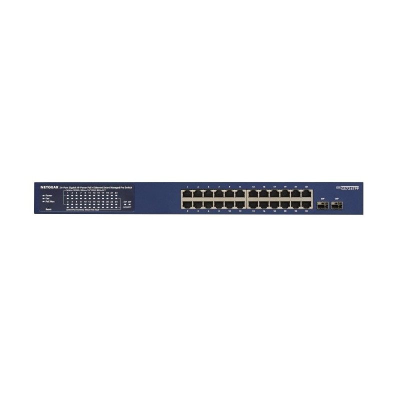 Przełącznik Smart GS724TP Switch Smart 24xGE PoE 2xSFP | PartsPC.pl