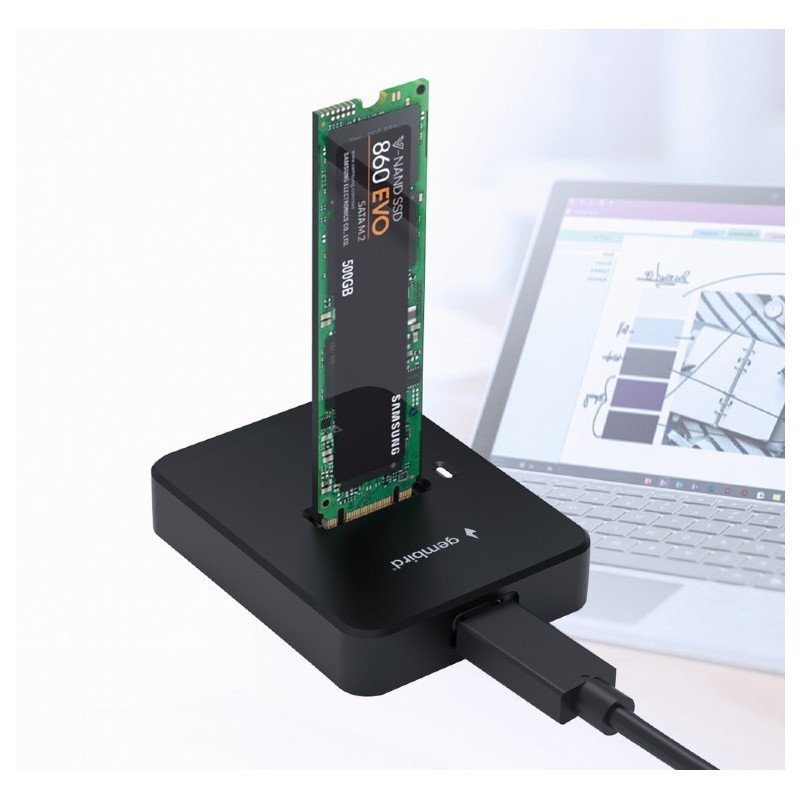 Stacja dokujaca dysków M.2 SATA i NVME USB-C | PartsPC.pl