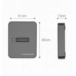 Stacja dokujaca dysków M.2 SATA i NVME USB-C | PartsPC.pl